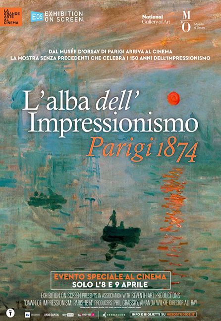 L`ALBA DELL`IMPRESSIONISMO PARIGI 1874 - LA GRANDE ARTE AL CINEMA 2024/2025