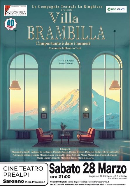 VILLA BRAMBILLA - L`IMPORTANTE E` DARE I NUMERI [SARONNO]